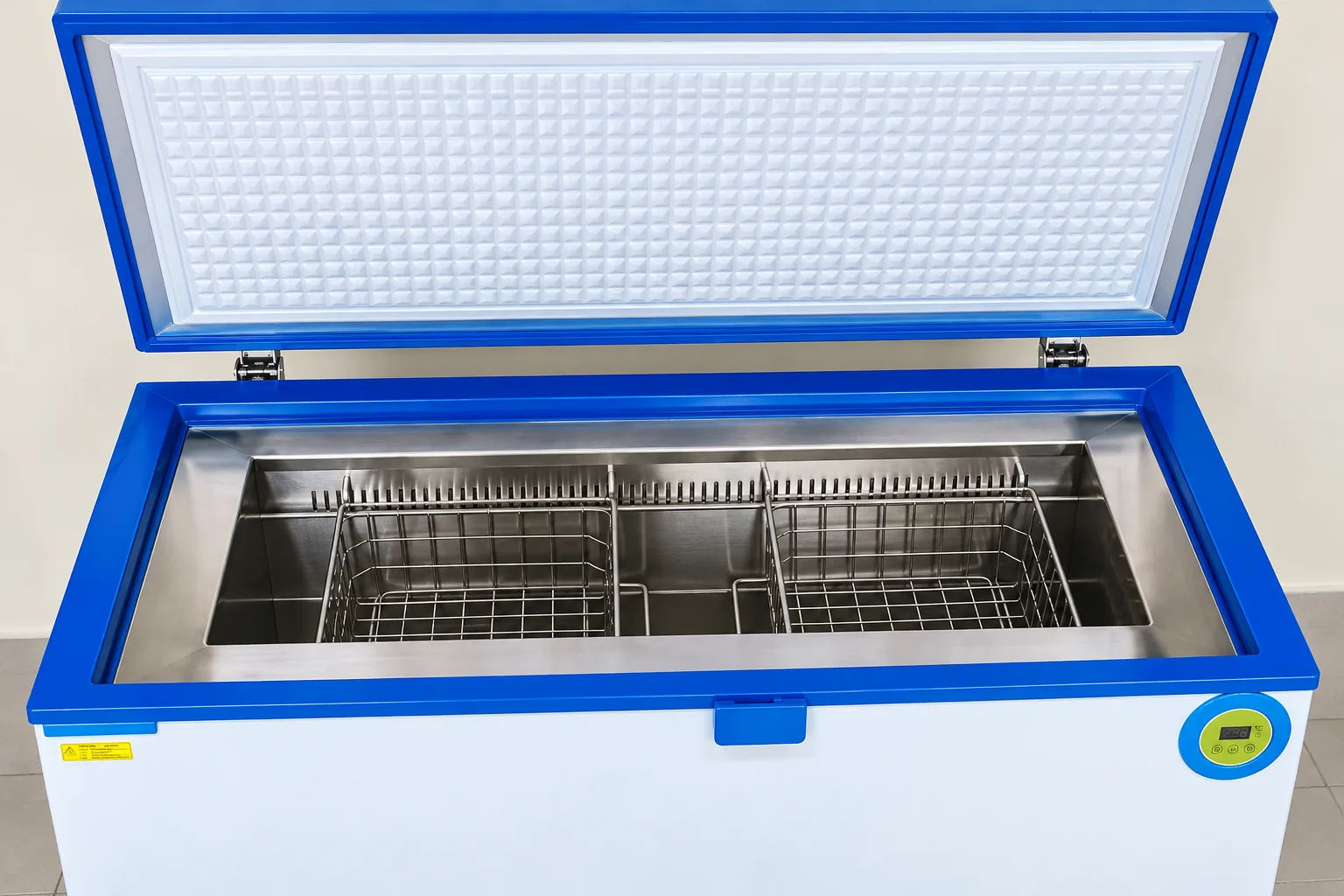 Ice-Lined Refrigerator used to store vaccines at the clinic